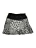 Sparkle Skirt Animal Print Silver Skort Size XS - photo 1