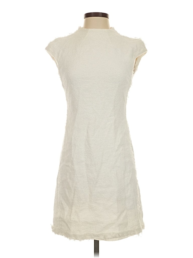 Pre-owned Theory Casual Dress In Ivory