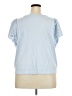 Old Navy 100% Cotton Blue Short Sleeve Top Size 3X - photo 2