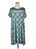 Max Studio Paisley Teal Casual Dress Size 1X - photo 1