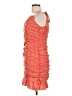 Shein 100% Polyester Orange Cocktail Dress Size L - photo 5