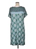 Max Studio Paisley Teal Casual Dress Size 1X - photo 2