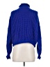 Shein 100% Acrylic Blue Turtleneck Sweater Size S - photo 2