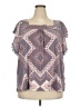 Como Blu Gray Short Sleeve T-Shirt Size 2X - photo 1