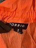 Torrid 100% Rayon Orange Short Sleeve Blouse Size 2X Plus (2) - photo 7
