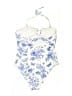 Betsey Johnson Floral Ivory One Piece Swimsuit Size M - photo 2