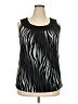 Lane Bryant Black Sleeveless Blouse Size 18 - 20 Plus - photo 1