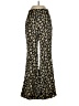 Sadie & Sage 100% Polyester Floral Gold Casual Pants Size XS - photo 1