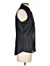 Cache 100% Polyester Black Sleeveless Blouse Size S - photo 4