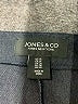 Jones & Co Chevron-herringbone Blue Dress Pants Size 1X - photo 4