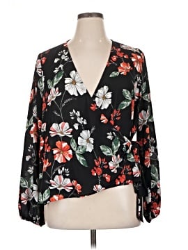 Express 3/4 Sleeve Blouse (view 1)
