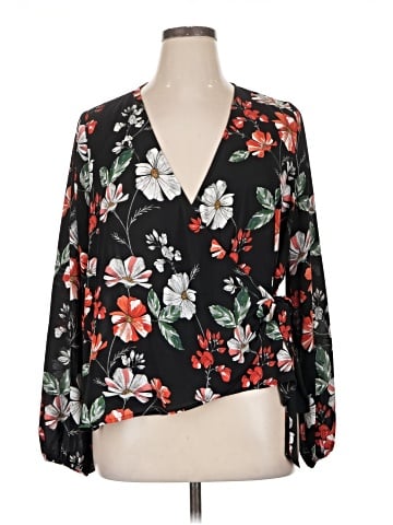 Express 3/4 Sleeve Blouse (view 1)