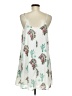 Peach Love 100% Polyester Tropical White Casual Dress Size M - photo 2