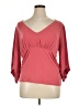 Torrid Pink 3/4 Sleeve Blouse Size 1X Plus (1) - photo 1