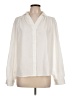 Shein 100% Polyester Ivory Long Sleeve Blouse Size L - photo 1