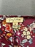 Lily White 100% Polyester Burgundy Short Sleeve Blouse Size M - photo 7