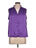Shein Purple Sleeveless Blouse Size L - photo 1