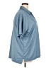 Lands' End Blue Short Sleeve Button-Down Shirt Size 3X - photo 4