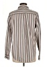 L.L.Bean 100% Cotton Stripes Brown Long Sleeve Button-Down Shirt Size M - photo 2