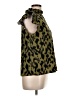 Shein Green Sleeveless Blouse Size L - photo 4