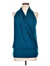 Amour Vert Teal Sleeveless Blouse Size L - photo 1