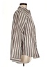 L.L.Bean 100% Cotton Stripes Brown Long Sleeve Button-Down Shirt Size M - photo 4