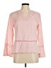 Love, Fire 100% Lyocell Pink Long Sleeve Blouse Size M - photo 1