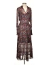 Steve Madden Floral Brown Casual Dress Size S - photo 1