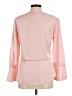 Love, Fire 100% Lyocell Pink Long Sleeve Blouse Size M - photo 2