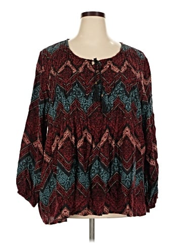 Gloria Vanderbilt Long Sleeve Blouse (view 1)