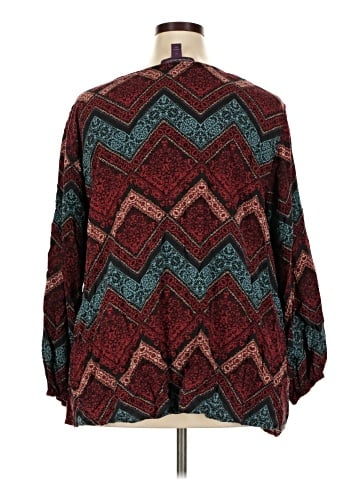 Gloria Vanderbilt Long Sleeve Blouse (view 2)
