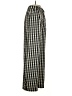 Commense Checkered-gingham Black Casual Pants Size S - photo 4