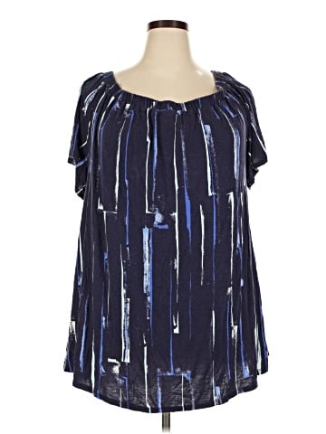 Apt. 9 Short Sleeve Blouse (view 1)