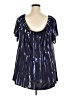 Apt. 9 Blue Short Sleeve Blouse Size 3X - photo 2
