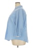 Lane Bryant Blue 3/4 Sleeve Button-Down Shirt Size 18 Plus (3) - photo 5