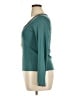 Boden 100% Cotton Teal Long Sleeve Top Size 14 - photo 5