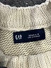 Gap 100% Cotton Solid Tan Turtleneck Sweater Size XS - photo 6