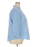 Lane Bryant Blue 3/4 Sleeve Button-Down Shirt Size 18 Plus (3) - photo 4