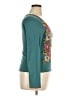 Boden 100% Cotton Teal Long Sleeve Top Size 14 - photo 4