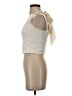 BCBGMAXAZRIA Ivory Sleeveless Top Size XS - photo 5