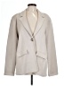 Chico's Gray Ivory Blazer Size L - photo 1