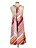 Avon Stripes Orange Casual Dress Size S - photo 2