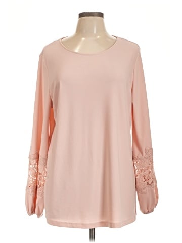 Dennis by Dennis Basso Long Sleeve Blouse (view 1)