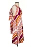 Avon Stripes Orange Casual Dress Size S - photo 4