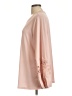 Dennis by Dennis Basso Pink Long Sleeve Blouse Size L - photo 5