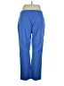 Charter Club Color Block Blue Active Pants Size 14 - photo 2