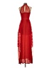 Express 100% Polyester Red Cocktail Dress Size 2 - photo 2