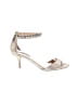 Badgley Mischka 100% Leather Ivory Sandals Size 7 1/2 - photo 1