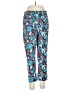 Soft Surroundings Floral Blue Active Pants Size M - photo 1