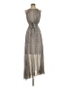 Buffalo by David Bitton 100% Polyester Tweed Gray Casual Dress Size S - photo 1